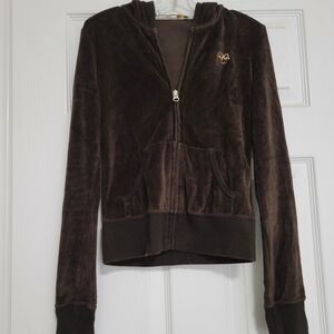 Aritzia TNA Brown Hoodie jacket Size XS